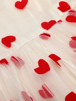 Heart 1950s Mesh Sling Dress -Women's Fashion Sales 05 4