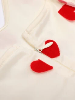 Heart 1950s Mesh Sling Dress -Women's Fashion Sales 05 7