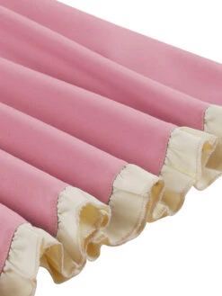 Pink 1950s Sweetheart Collar Bow Swing Dress -Women's Fashion Sales 06 71035119 d112 4beb 9726 258978c8e3a9