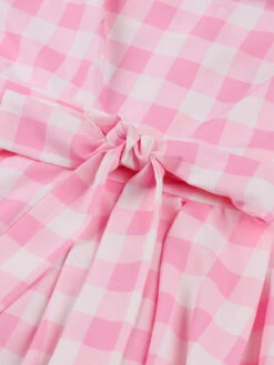 [Plus Size] Pink 1950s Plaid Strap Dress -Women's Fashion Sales 08 adb1bb75 b708 4244 a56f e977353d95c8