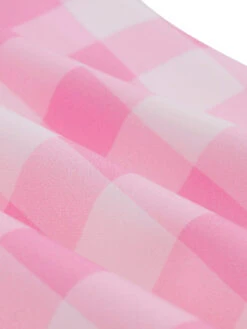 [Plus Size] Pink 1950s Plaid Strap Dress -Women's Fashion Sales 09 ee6efe37 4ee6 404c b6b3 b814dad8f9cc