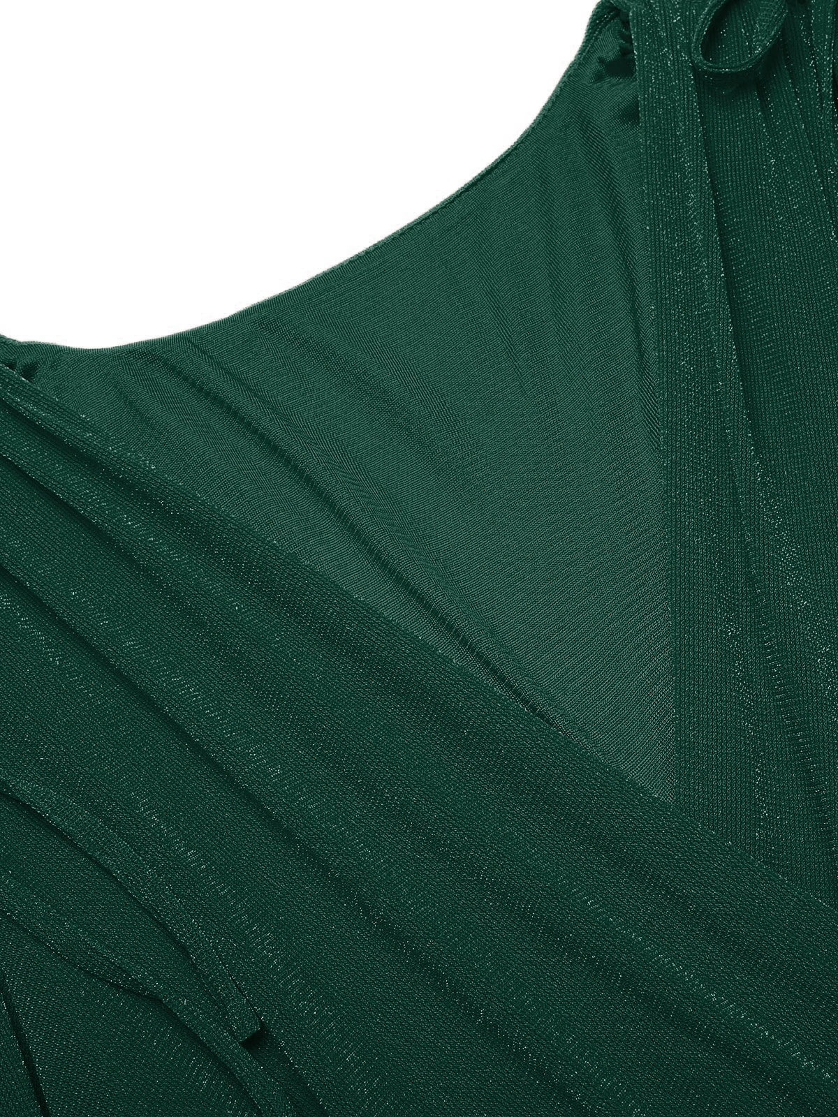 1930s Ruffle Lace-up Fishtail Dress 4 1930s Ruffle Lace-up Fishtail Dress - Image 2