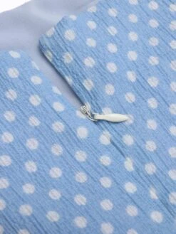 Sky Blue 1950s Strap Polka Dot Swing Dress 13 Sky Blue 1950s Strap Polka Dot Swing Dress -Women's Fashion Sales 1J2A7971