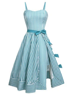 Turquoise 1950s Stripes Romper & Skirt -Women's Fashion Sales 2 06b6bada 8356 4044 ba30 7bdfe62d6eae