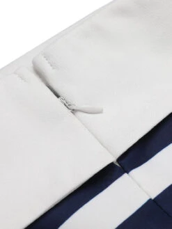 Navy Blue 1950s Patchwork Off-shoulder Striped Romper -Women's Fashion Sales 5 34b4fae3 fc0b 4f6c b7e8 432fc45225fa