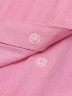 Pink 1950s Doll Collar Solid Dress -Women's Fashion Sales 5 b276d657 5d08 45cc b6f6 d094d9e62b81