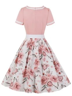 1950s Floral Patchwork Swing Dress 33 1950s Floral Patchwork Swing Dress -Women's Fashion Sales 8888 27fd3e29 020a 454e 909a a17ff940f704