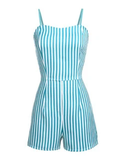 Turquoise 1950s Stripes Romper & Skirt -Women's Fashion Sales 8 fbc03acb f4ef 40cf b60c d0b61ac46f71