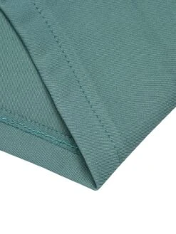 Mint Green 1950s Solid Pleating Decorative Pocket Shorts -Women's Fashion Sales D69A4905