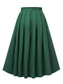 Green 1950s Solid Pleated Skirts 14 Green 1950s Solid Pleated Skirts -Women's Fashion Sales D69A7216 8b40f2a4 6dc2 4c87 a2fe e7d556a1d1d4