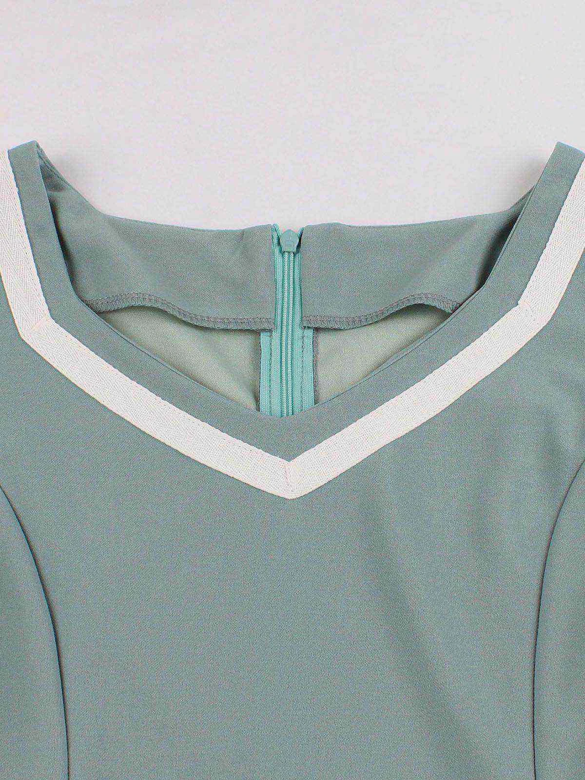 1950s Floral Patchwork Swing Dress 5 1950s Floral Patchwork Swing Dress - Image 3