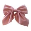 Retro All-match Solid Bow Hairpin