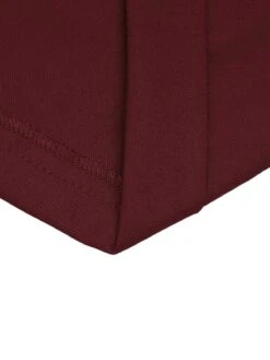 Red 1950s Pleated Turn Over Shorts -Women's Fashion Sales SCH000882 5 compressed