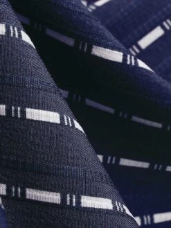 1950s Lapel Vertical Stripes Swing Dress -Women's Fashion Sales SCHL000676 NB 4 compressed