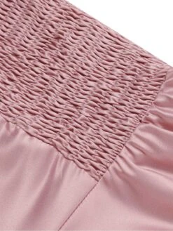 Pink 1950s Halloween Bloodstain Halter Dress -Women's Fashion Sales SCHL000825 5 compressed