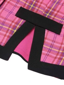 2PCS 1950s Plaids Woven Coat & Solid Skirt -Women's Fashion Sales SCHL002630 6 compressed 6a426f45 26c6 4cd6 8b70 bd8753f64682