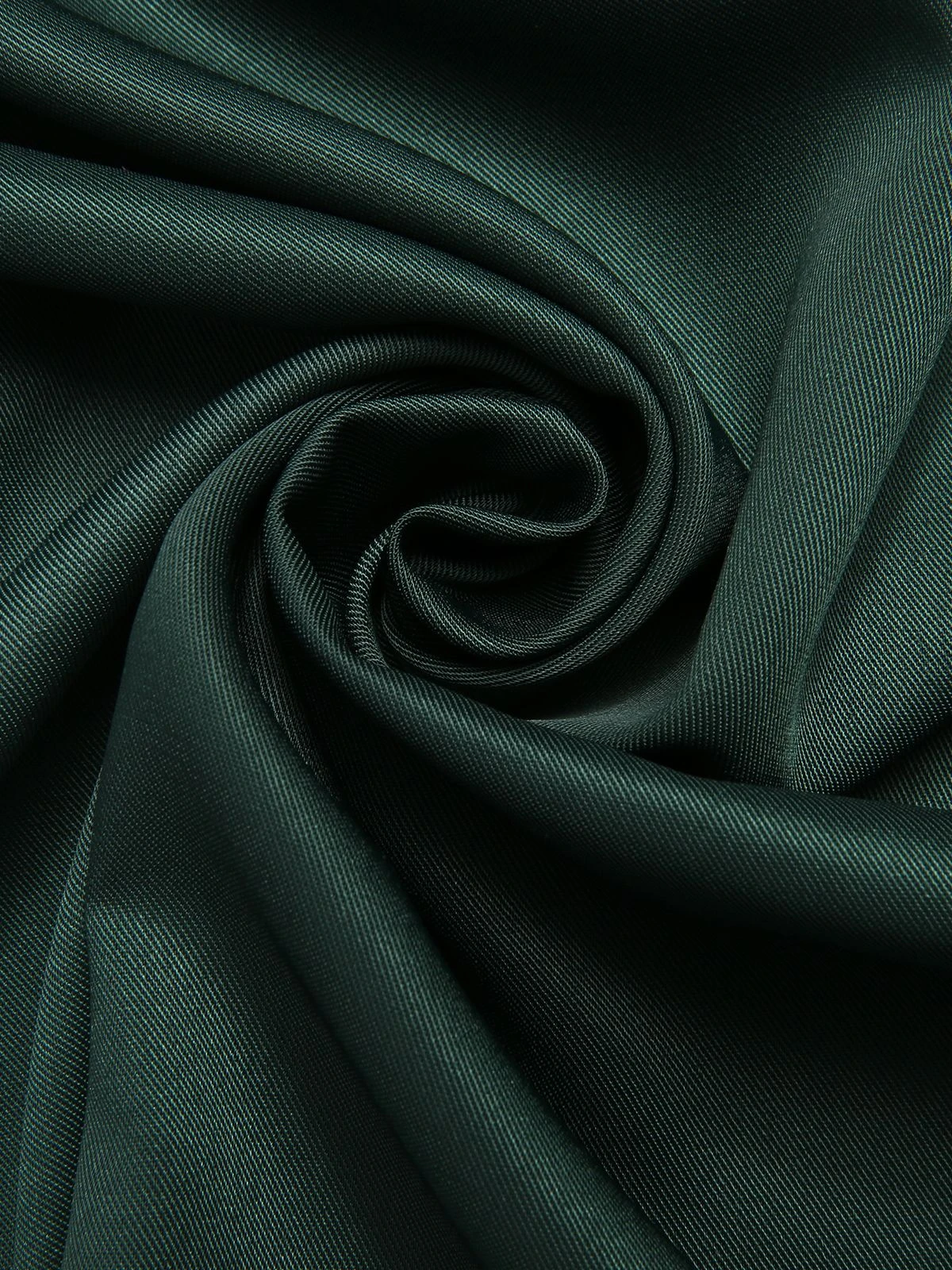 Green 1950s Solid Bow Square Collar Dress 9 Green 1950s Solid Bow Square Collar Dress - Image 7