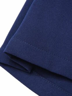 Blue 1960s Solid Back Split Pencil Skirt 15 Blue 1960s Solid Back Split Pencil Skirt -Women's Fashion Sales SCHL003227 6