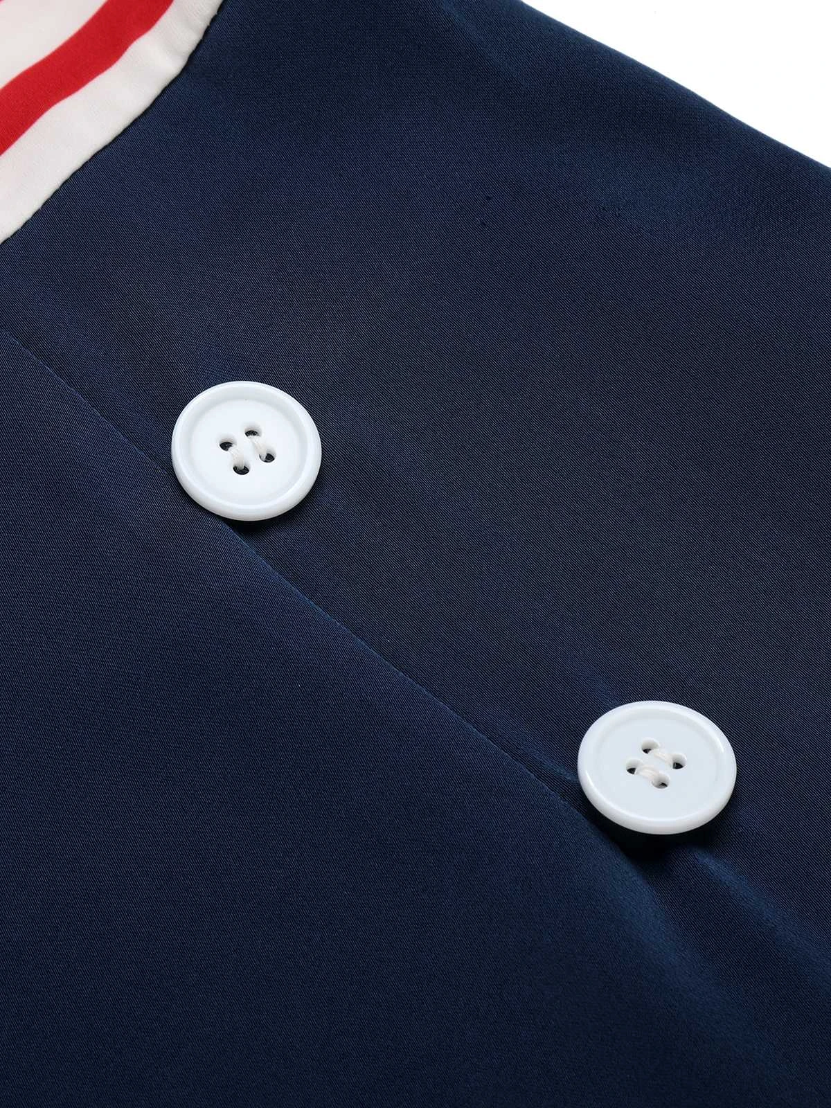 1960s Halter Stripes Bow Belted Dress 8 1960s Halter Stripes Bow Belted Dress - Image 6