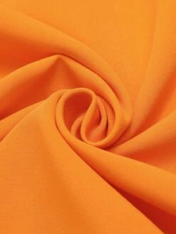 Orange 1960s Crew Bowknot Sleeveless Dress -Women's Fashion Sales SCHL003564 6 compressed
