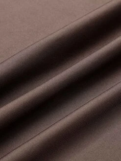 Dark Khaki 1950s Solid Flared Pants -Women's Fashion Sales SCHL003605 5