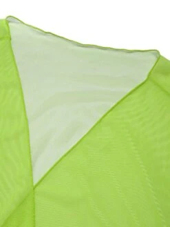 [Plus Size] Multicolor 1960s Gradient Color Long Cover Up -Women's Fashion Sales SCHL003675 MC 01 5