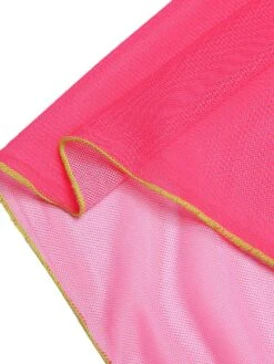 [Plus Size] Multicolor 1960s Gradient Color Long Cover Up -Women's Fashion Sales SCHL003675 MC 01 7