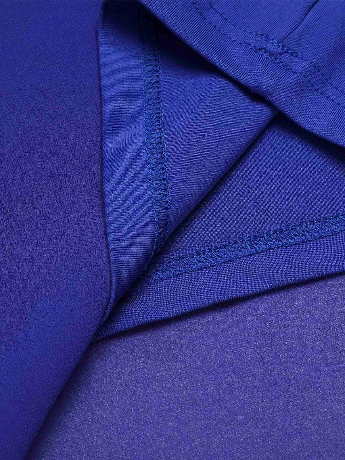 1950s Solid Patchwork Sleeveless Cutout Jumpsuit 10 1950s Solid Patchwork Sleeveless Cutout Jumpsuit - Image 8