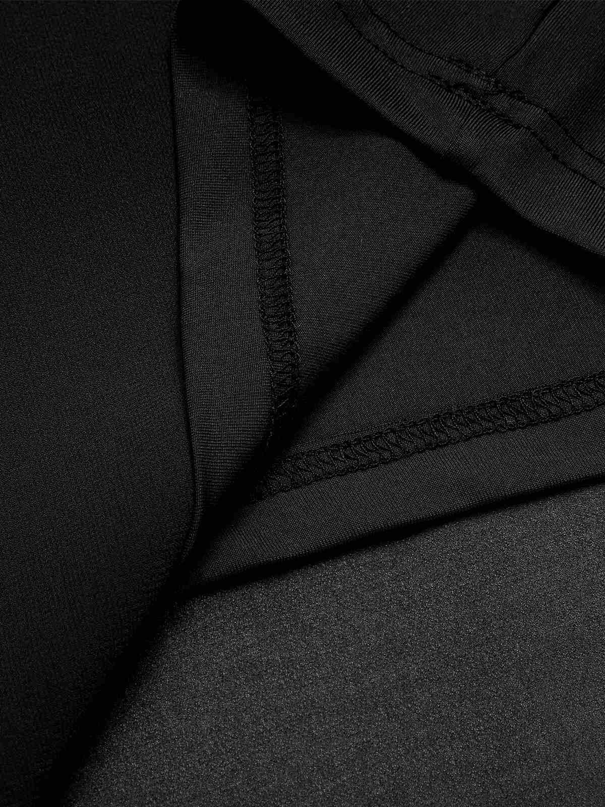 1950s Solid Patchwork Sleeveless Cutout Jumpsuit 16 1950s Solid Patchwork Sleeveless Cutout Jumpsuit - Image 14