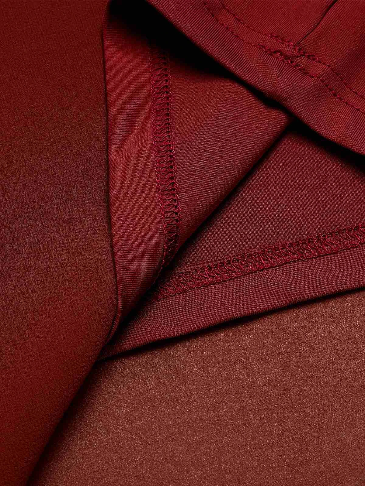 1950s Solid Patchwork Sleeveless Cutout Jumpsuit 22 1950s Solid Patchwork Sleeveless Cutout Jumpsuit - Image 20