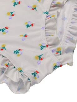 2PCS Beige 1950s Floral One-Piece Swimsuit & Skirt 22 2PCS Beige 1950s Floral One-Piece Swimsuit & Skirt -Women's Fashion Sales SCHL003772 BE 01 5