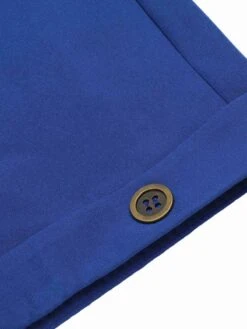 Dark Blue 1940s Pockets Lapel Romper 15 Dark Blue 1940s Pockets Lapel Romper -Women's Fashion Sales SCHL003873 6