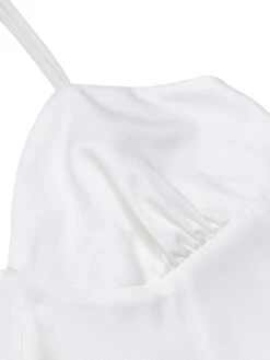 Blue 1930s Laser Flashing Spaghetti Strap Jumpsuit -Women's Fashion Sales SCHL003979 4