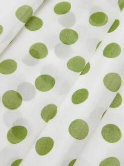 Green 1940s Schiffon Polka Dots Skirt -Women's Fashion Sales SCHL004004 4