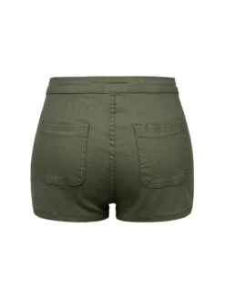 1960s Solid Colored Denim Shorts -Women's Fashion Sales SCHL004225 11