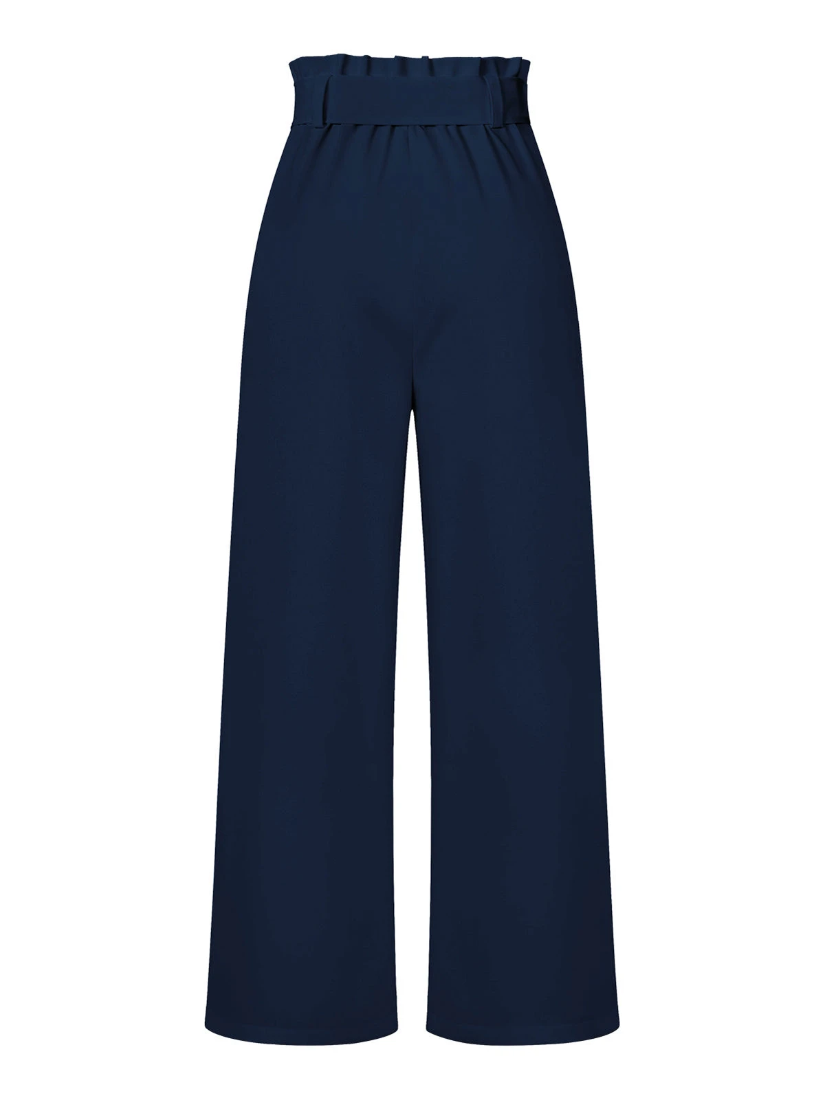 Dark Blue 1940s High Waist Bow Waist Pants 4 Dark Blue 1940s High Waist Bow Waist Pants - Image 2