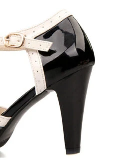 Retro Bow Décor High Heel Shoes -Women's Fashion Sales SCN000501 B 3 58fc36ef c676 4f16 ac1e f59a6db6c310