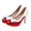 Retro Bowknot High Heels Shoes -Women's Fashion Sales SCN002028 R 11 4ff2c524 bc72 458f a542 d10119c23658