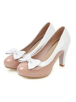 Retro Bowknot High Heels Shoes 30 Retro Bowknot High Heels Shoes -Women's Fashion Sales SCN002028 ROP 2 compressed a7a2ccc7 902f 4b6c 87ea dc07dfe6c351