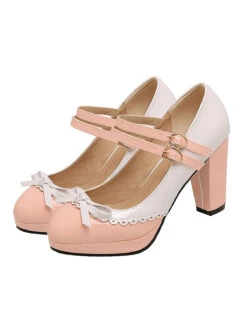 Retro Mary Jane High Heels Shoes 24 Retro Mary Jane High Heels Shoes -Women's Fashion Sales SCN002030 P 11