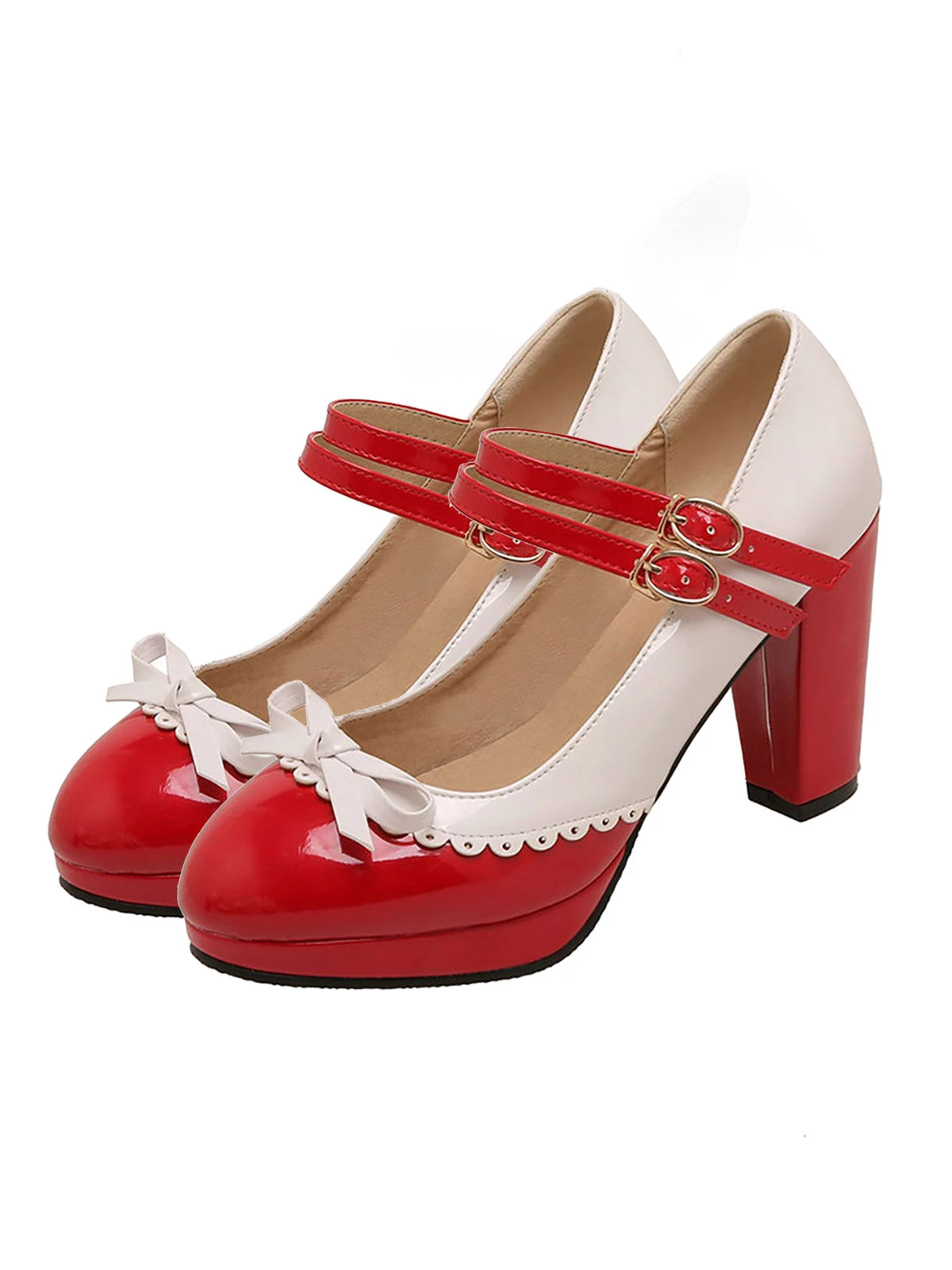 Retro Mary Jane High Heels Shoes 7 Retro Mary Jane High Heels Shoes - Image 5