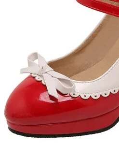 Retro Mary Jane High Heels Shoes 38 Retro Mary Jane High Heels Shoes -Women's Fashion Sales SCN002030 R 4