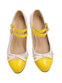 Retro Mary Jane High Heels Shoes 40 Retro Mary Jane High Heels Shoes -Women's Fashion Sales SCN002030 Y 2