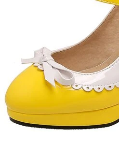 Retro Mary Jane High Heels Shoes 41 Retro Mary Jane High Heels Shoes -Women's Fashion Sales SCN002030 Y 4