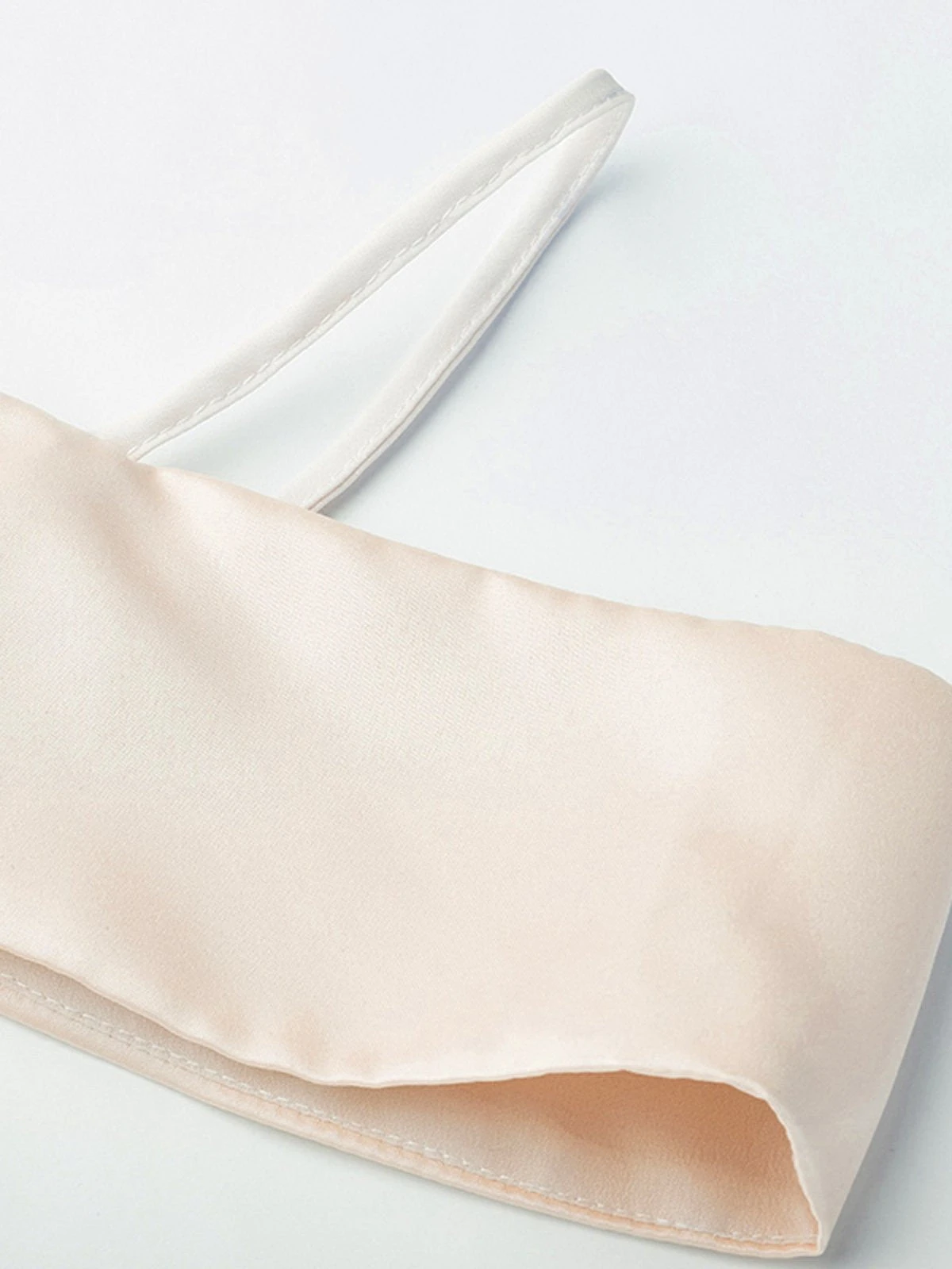 1950s Cold Shoulder Satin Bow Dress 7 1950s Cold Shoulder Satin Bow Dress - Image 5