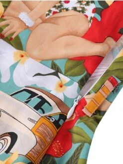 1950s Bikini Girls Swing Dress -Women's Fashion Sales SCV005116 PAT1 5