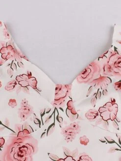 1950s Floral Flare Sleeve Swing Dress 35 1950s Floral Flare Sleeve Swing Dress -Women's Fashion Sales SCV005177 PAT1 3 14133b47 6608 48ad 8447 dde314b31f6f