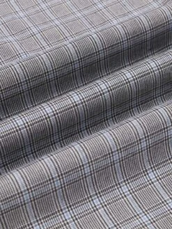 Gray 1950s Plaids Suspender Pants -Women's Fashion Sales SCV010980 7 compressed