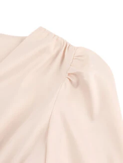 1940s Solid Silk Buttoned Tea Dress 16 1940s Solid Silk Buttoned Tea Dress -Women's Fashion Sales SCV012767 6