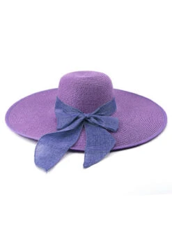 Ribbon Wide Brim Raffia Sun Hat -Women's Fashion Sales SCW000566 PU 34d0d933 5aa8 465f adc3 81794884efcb